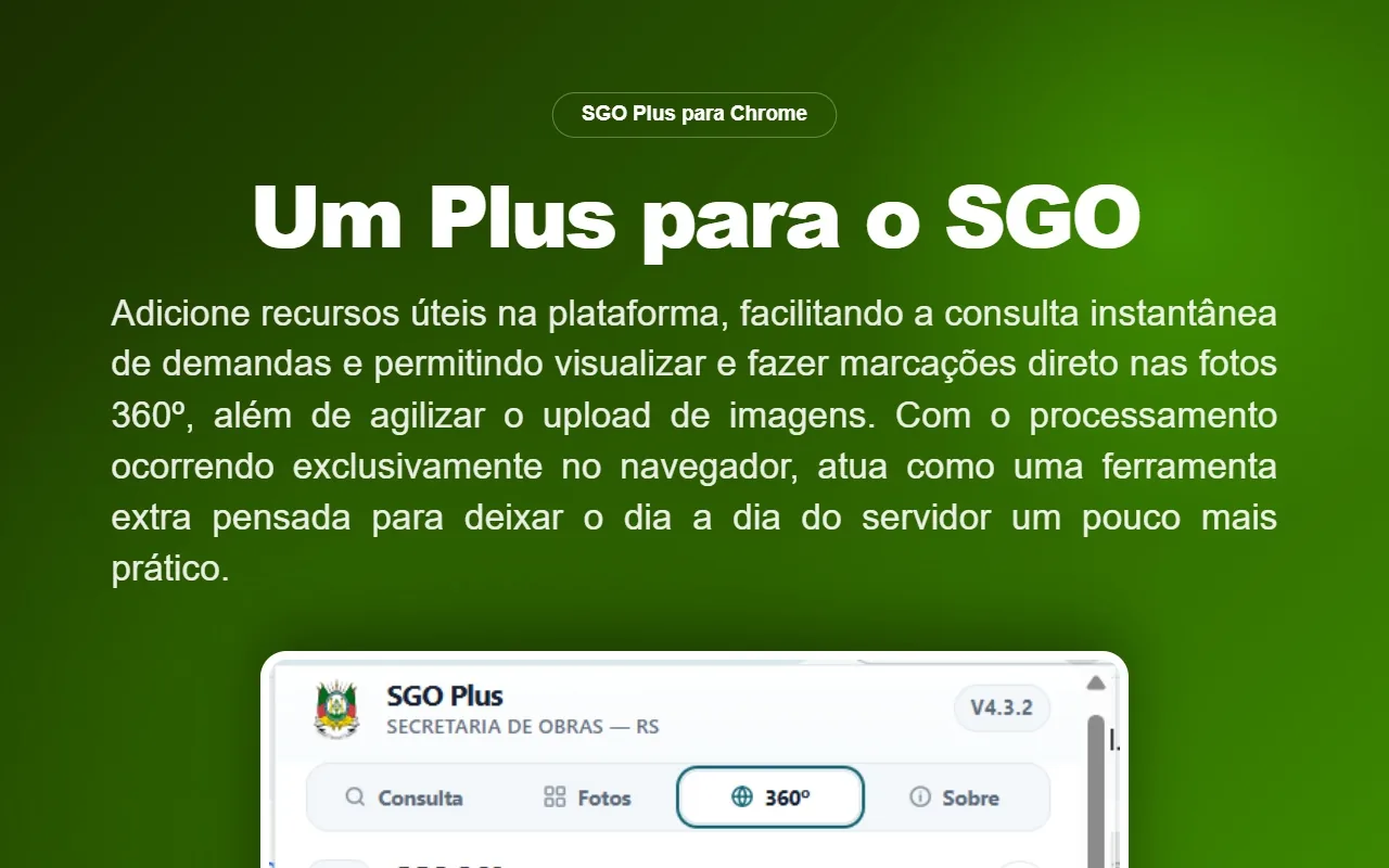 SGO Plus para Chrome — um plus para o SGO